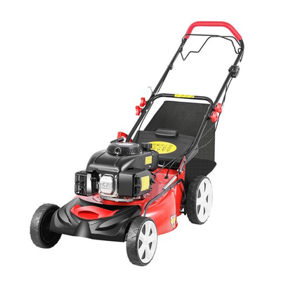 #ad Self Propelled Gas Powered Lawn Mower with Bagger with 4 Stroke Engine 20” 140cc $195.54