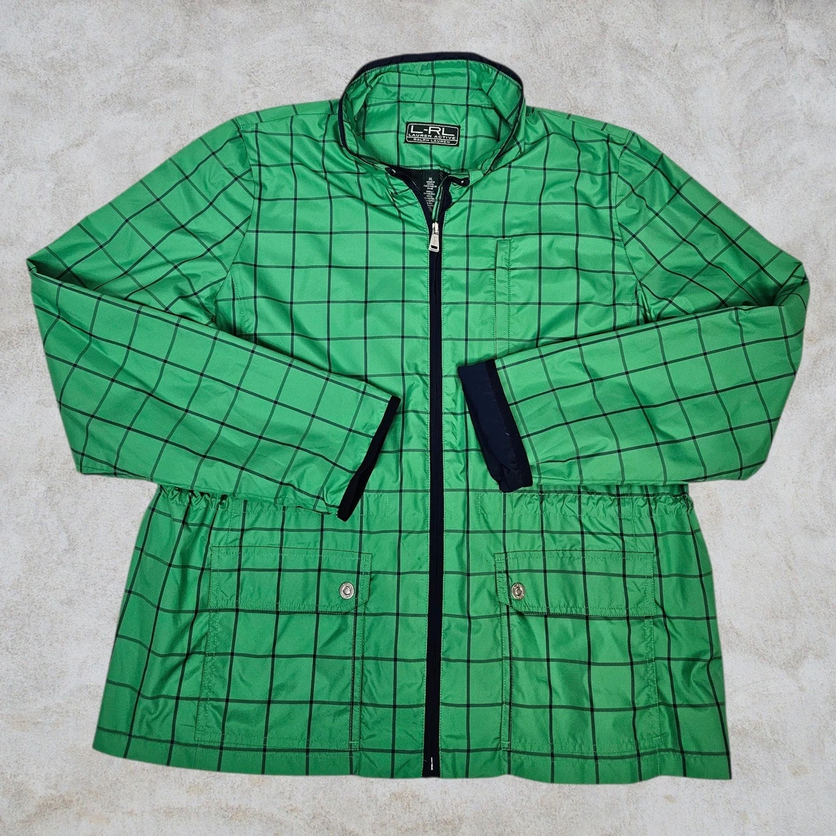 Lauren Ralph Lauren Women's Check Windbreaker Coats, Jackets