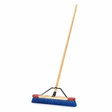 1 PC Harper 7924A Outdoor Push Broom with Handle - 24 in.
