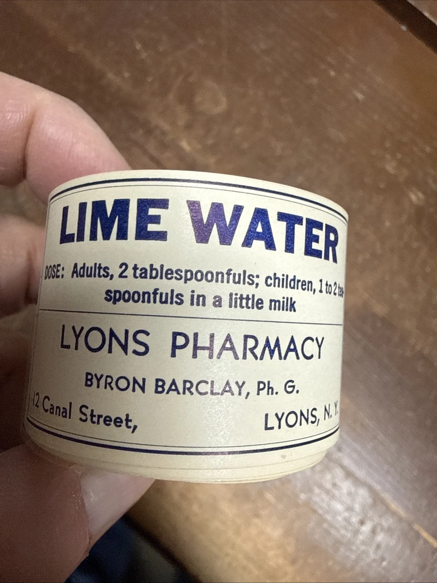 Medicine Labels In Collectible Medicine Bottles 1900-Now for sale