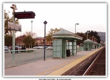 Simi Valley Simi Valley Railway Postcard