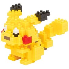Pokemon Pikachu Mini Building Blocks Toy Set Micro Bricks Nanoblock Style