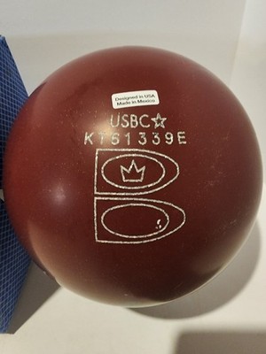 15 lbs Vintage Brunswick X-mas Rhino Pro Bowling Ball New Overseas