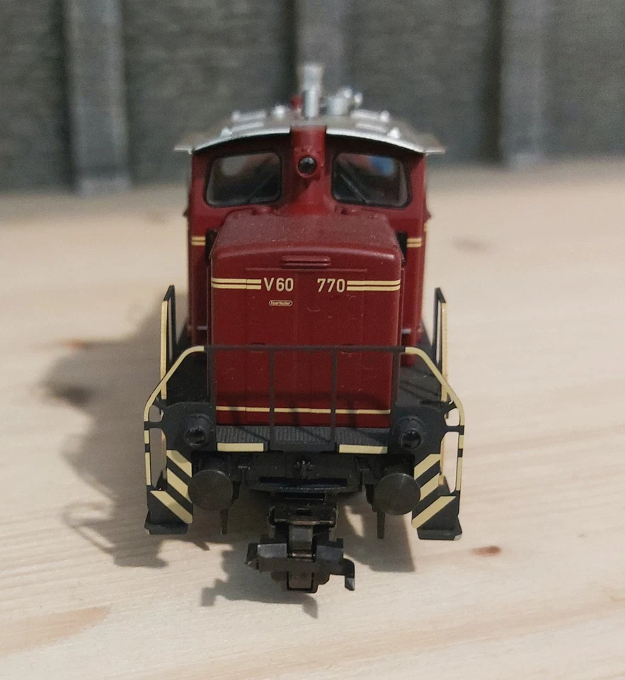 Märklin 37861 H0 Rangierlok V60 770 Diesellok Telexkupplung Digital Sound mfx - Bild 3 von 4