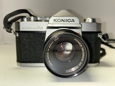 Vintage Konica Autoreflex A3 SLR Camera w/ Lens - Untested