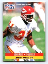 1991 Pro Set Spanish #103 Kevin Ross Fresh Break EX-EXMINT