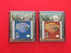 Zelda Oracle of Ages Seasons Game Boy Color Nintendo GBC Games Authentic Saves