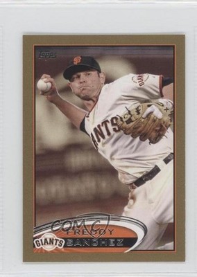 2012 Topps Mini Gold 43/61 Freddy Sanchez #561 0h1g
