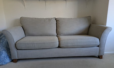2x comfortable Next Home sofas, 3 seaters, grey, in excellent condition