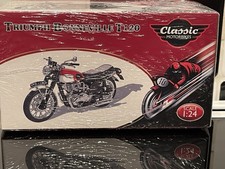 Atlas Editions Triumph Bonneville T120 1:24 Scale Classic Motorbikes