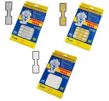 500/1000 Tyvek Jewelry Price Tags Repair ID Labels Barbell Rectangle White