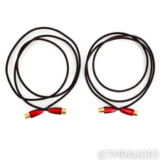 AudioQuest Red River XLR Cables; 2m Pair Balanced Interconnects