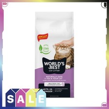 WORLD'S BEST CAT LITTER Multiple Cat Lavender Scented - Long-Lasting Odor