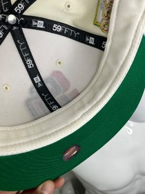 New Era San Diego Padres Petco Park White Grey Fitted Hat 7 1/4 Sega Dreamcast