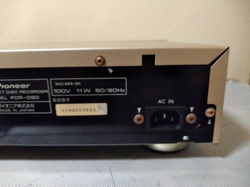 Pioneer PDR-D50 CD Deck Player Compact Disc Digital Recorder Working Confirmed - Picture 10 of 10