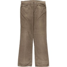 Vintage 1980'S Levi's 517-1529 white tab bootcut corduroy pants men's size W...