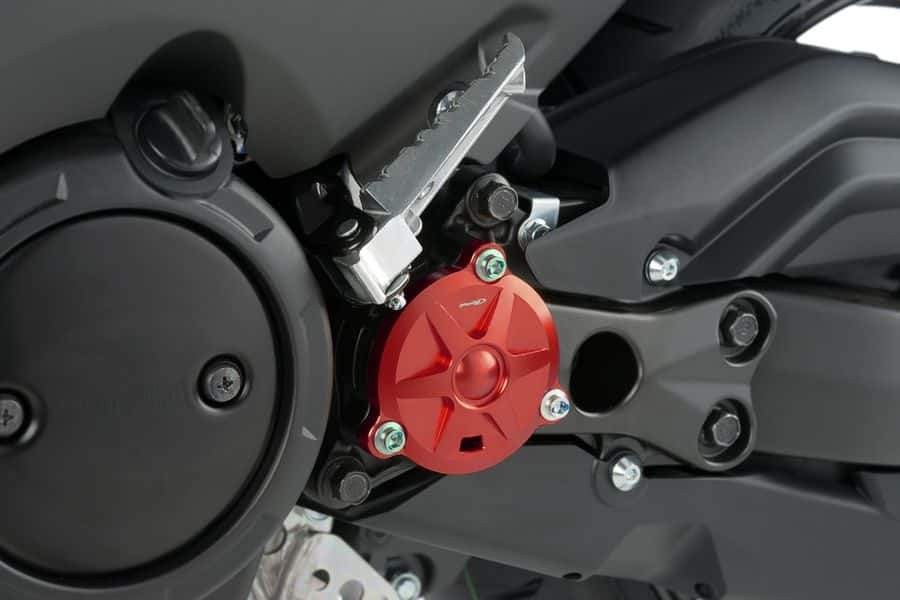 Puig Sump Case Cover | Red | Fits Various Yamaha Models