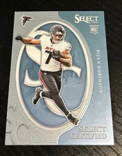 2023 Panininselect Bijan Robinson Select Certified Rookie