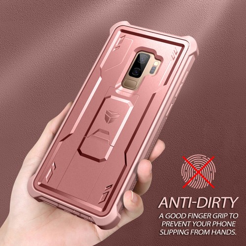 Funda Dexnor para Samsung Galaxy S9 Plus S9+ resistente cubierta resistente con soporte - Imagen 9 de 52