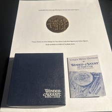 Vintage 1999 Wendell August Forge Holiday Harmonies Solid Bronze Ornament