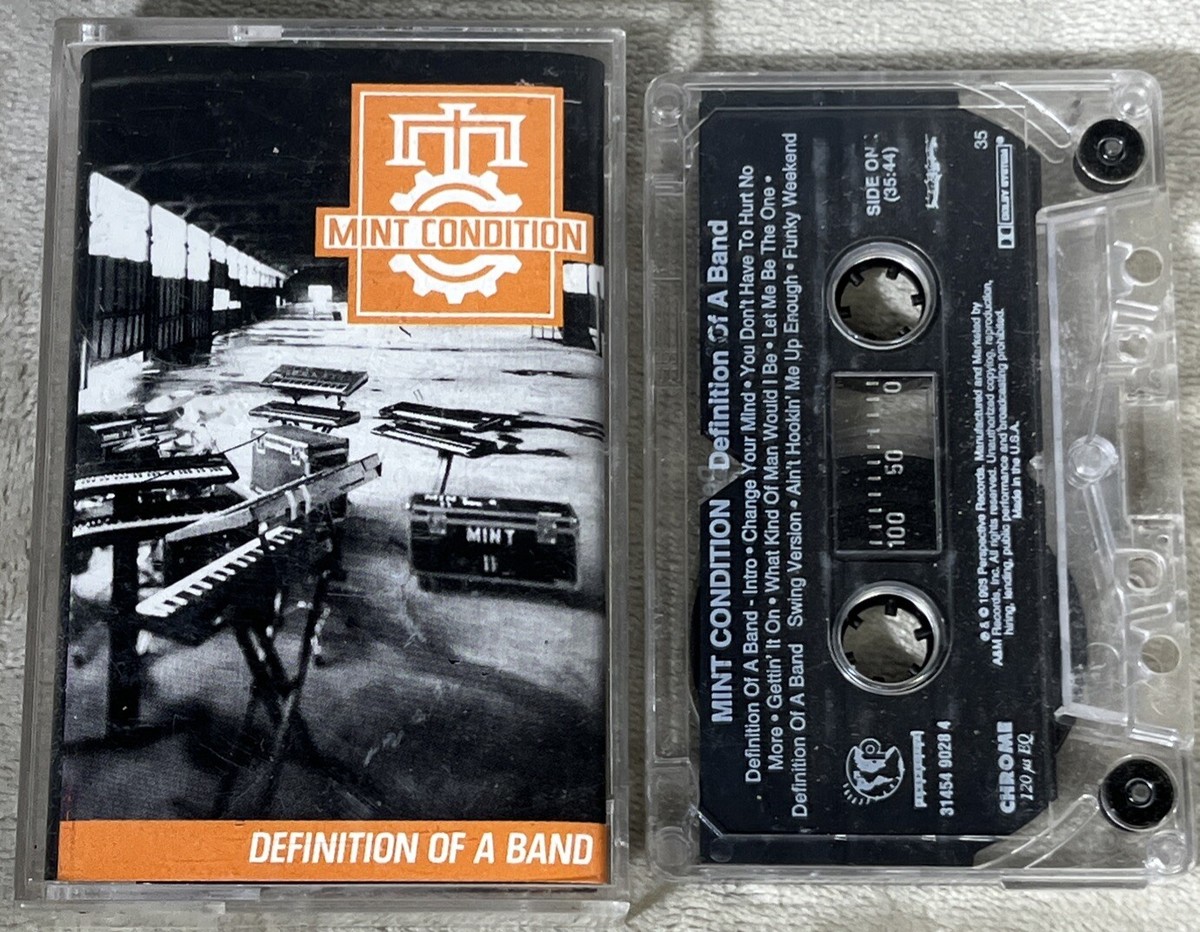 Mint Condition Definition Of A Band Cassette Tape 1996 Perspective