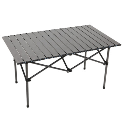 Outdoor Portable Folding Aluminum Camping Table with Bag for Picnic BBQ Desk New