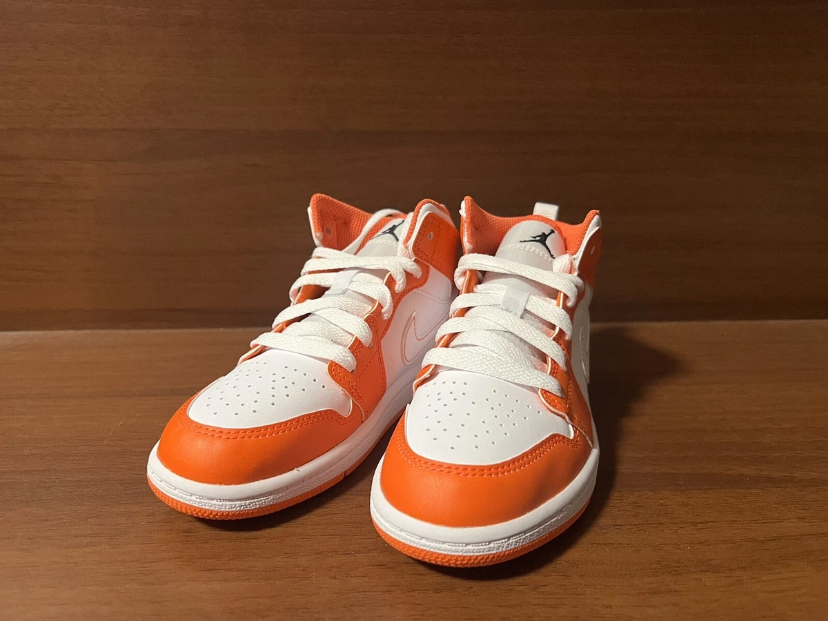 Nike air jordan clearance 1 mid orange
