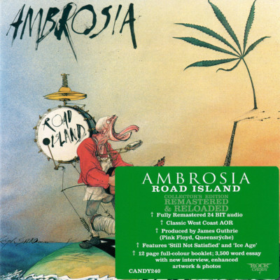 Ambrosia ~ Road Island (1982) CD 2014 Rock Candy Records UK    NEW   
