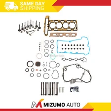 Full Gasket Set Intake Exhaust Valves Fit 10-13 Buick Verano Chevrolet GMC 2.4