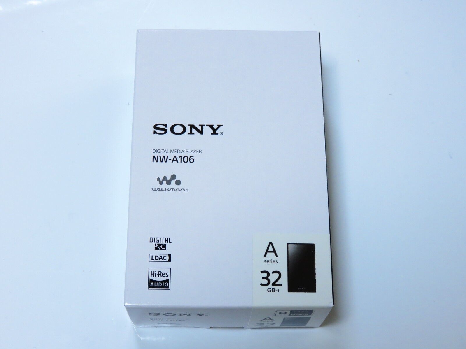 SONY Walkman 32GB A Series NW-A106 B Black New in Box | eBay