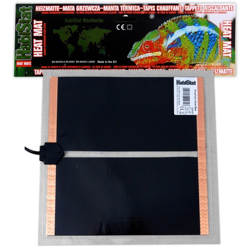 HABISTAT HEAT MAT INFRARED VIVARIUM WARMTH CARBON GLASS CLOTH REPTILE