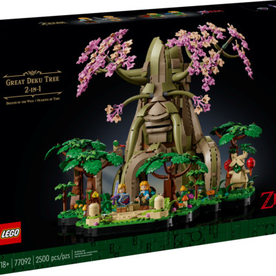 Lego 77092 Legend Of Zelda Great Deku Tree 2-in-1 Nintendo Build