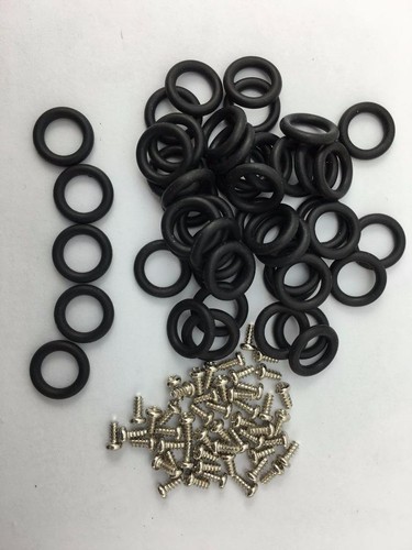 200 PIEZAS JUNTAS TÓRICAS bandas para la cintura y tornillos 200x para figura militar Gi Joe Cobra de 3,75"" - Imagen 2 de 6