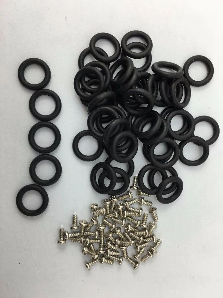 200 ШТ. УПЛОТНИТЕЛЬНЫХ КОЛЕЦ поясные ремни и 200x винтов для военной фигурки 3,75 дюйма Gi Joe Cobra - Изображение 2 из 4