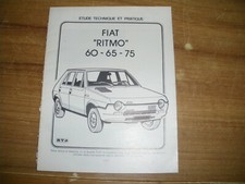 Revue technique Fiat RITMO