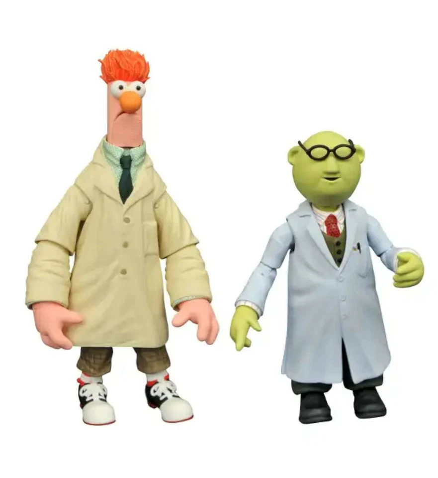 NOVOS bonecos colecionáveis Diamond Select Toys Disney The Muppets BUNSEN e BEAKER - Imagem 2 de 2