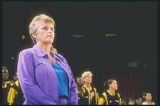Coach Linda Sharp Los Angeles Sparks watches her players the Charl- Old Photo 1