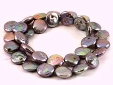 FRESHWATER PEARLS Beads Full & Half STRANDS Cream Teal Gold Purple Many Shapes