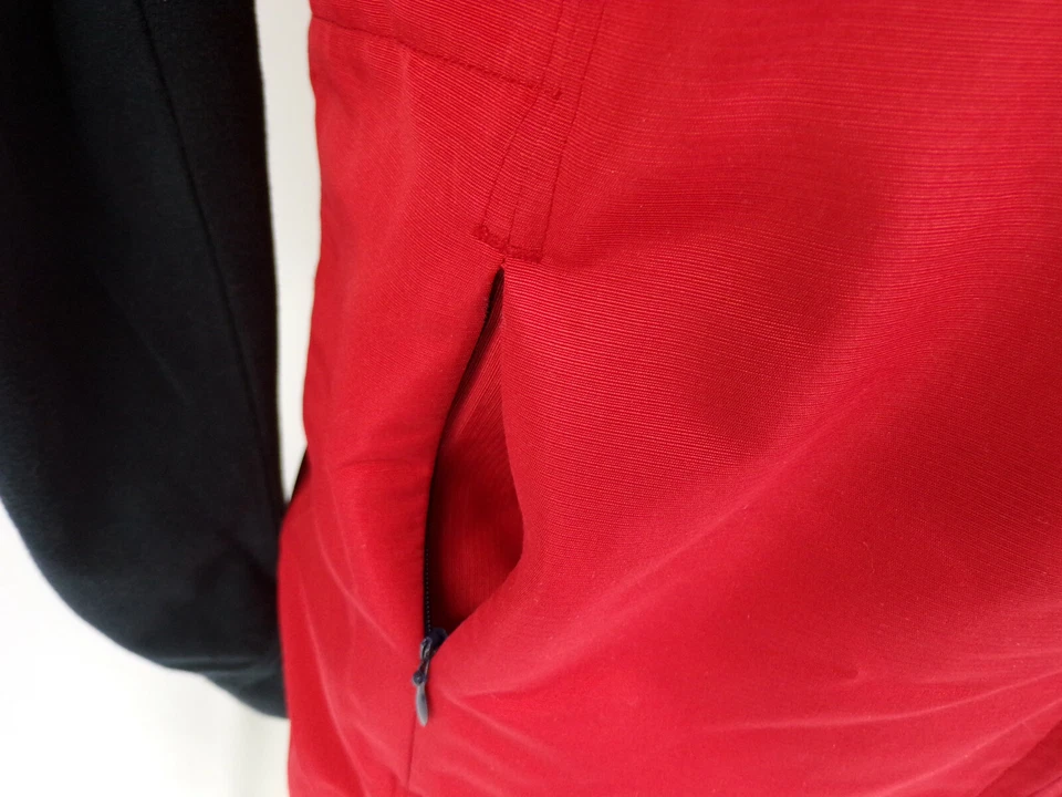 Chaleco Chaqueta Cutter & Buck Vintage Mujer Medio Rojo Óxido Frontal Cremallera Bolsillos Forrados y Foto 4 de 4