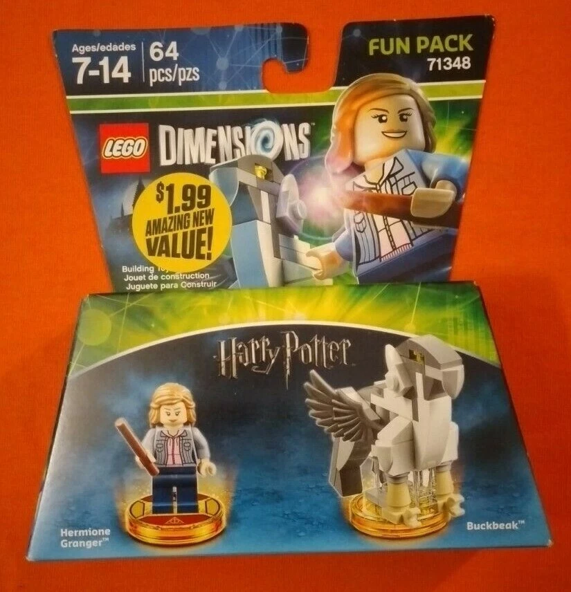 LEGO Dimensions videogame Harry Potter HERMIONE FUN PACK New/Sealed |