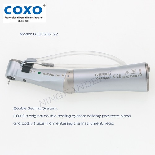 COXO Dental Endo Implant Electric Handpiece 1:1 1:5 20:1 10:1 6:1 Contra Angle - Picture 105 of 105