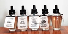 Bath & Body Works SPICED PUMPKIN & PATCHOULI Wallflowers Refill Bulbs x 5