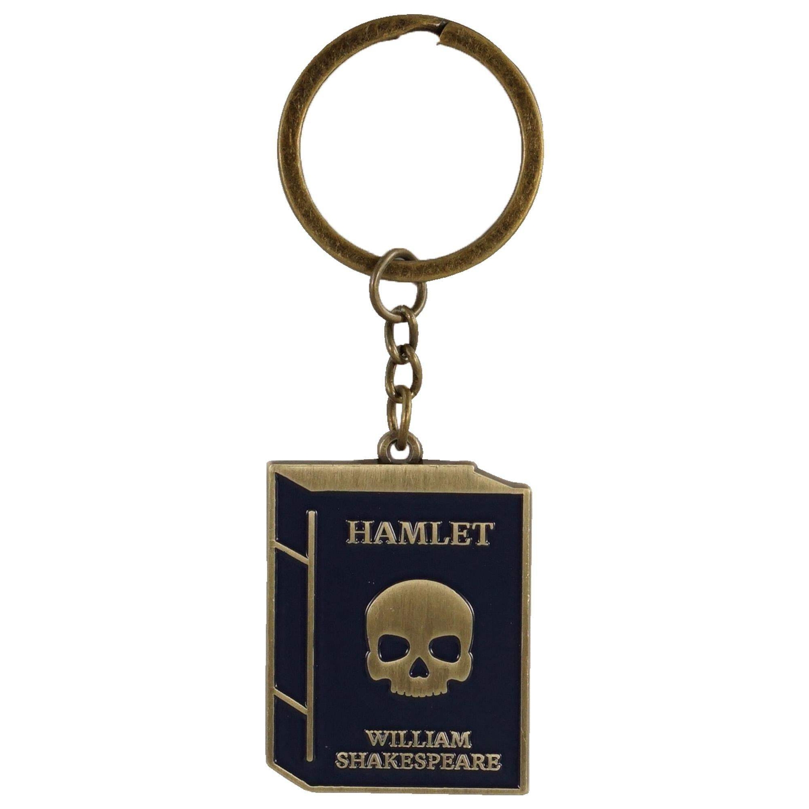 NEW Keyring Metal - Shakespeare (Hamlet)