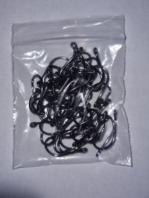 o'shaughnessy einwandfrei 3/0 Haken Großpackung 50 Haken ultra scharf Kurzschaft.