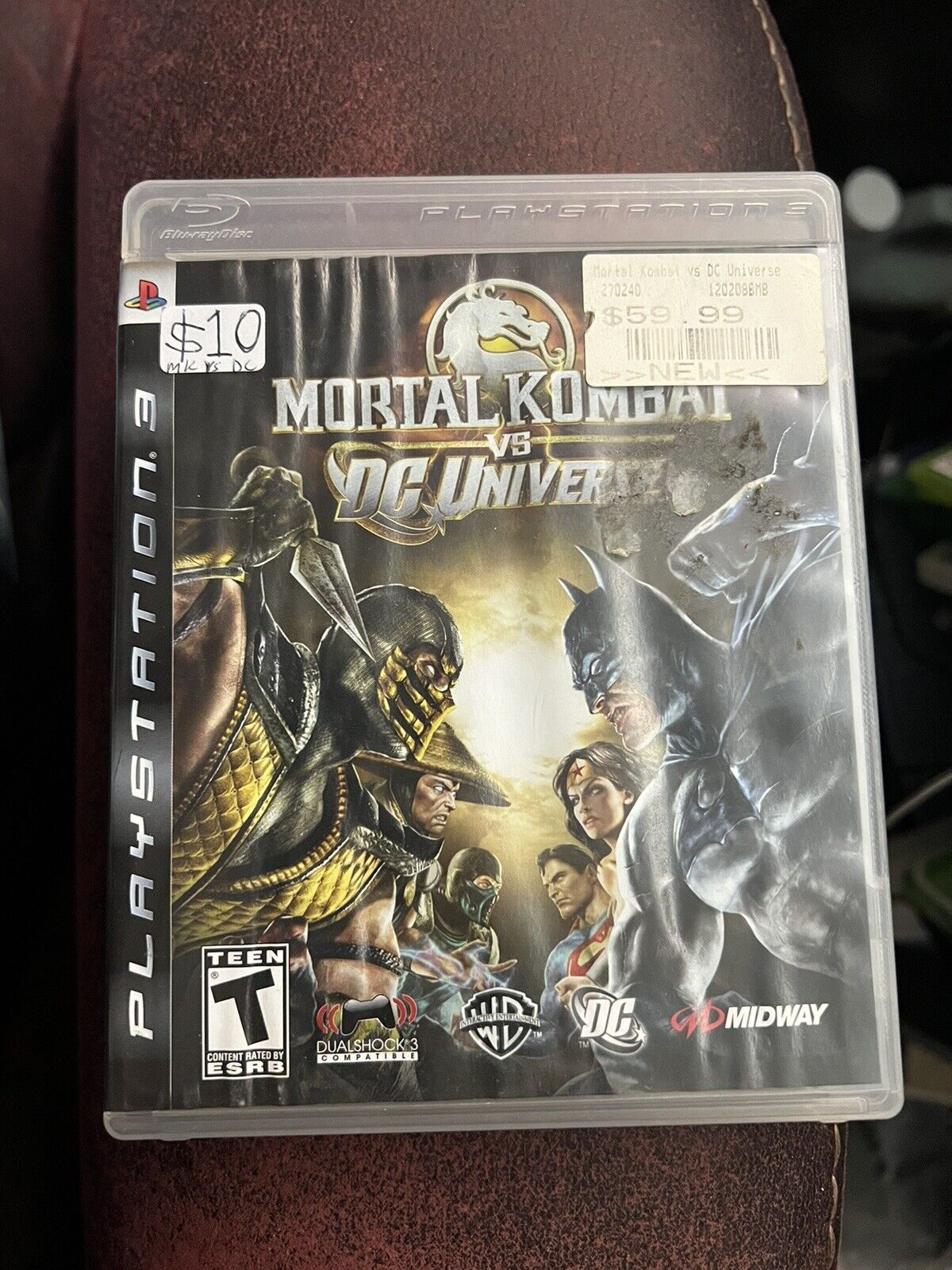 Jogo Mortal Kombat Vs. DC Universe - PS3