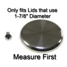 Stainless Steel Replacement Knob Handle Fits Le Creuset Pot Pan Oven Lid & Screw