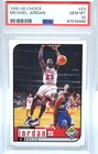 1998 UD COLLECTOR'S CHOICE GOAT MICHAEL JORDAN DUNK PSA 10 NBA Basketball Card
