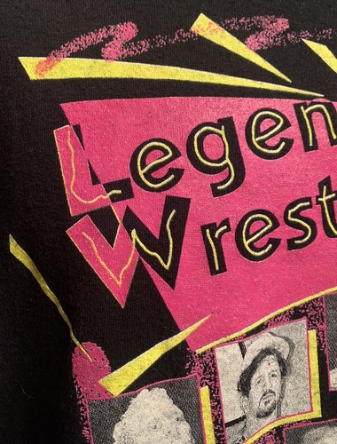 Wrestling Legends Vintage Shirt Sid Vicious Sullivan Von Erich Hawk WCW WWF 90’s T - Bild 3 von 18