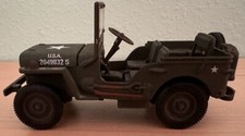 Fully Loaded Vintage WWII US ARMY Willy's Jeep 1:32 Diecast