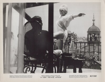 Brigitte Bardot in A Very Private Affair (1950s)   Vintage Photo M 219